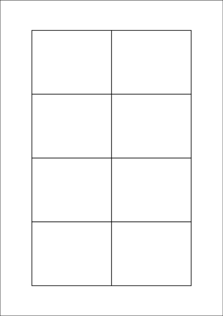 Rectangle Sticker Labels 75mm x 60mm | Labels On Sheets | Australia